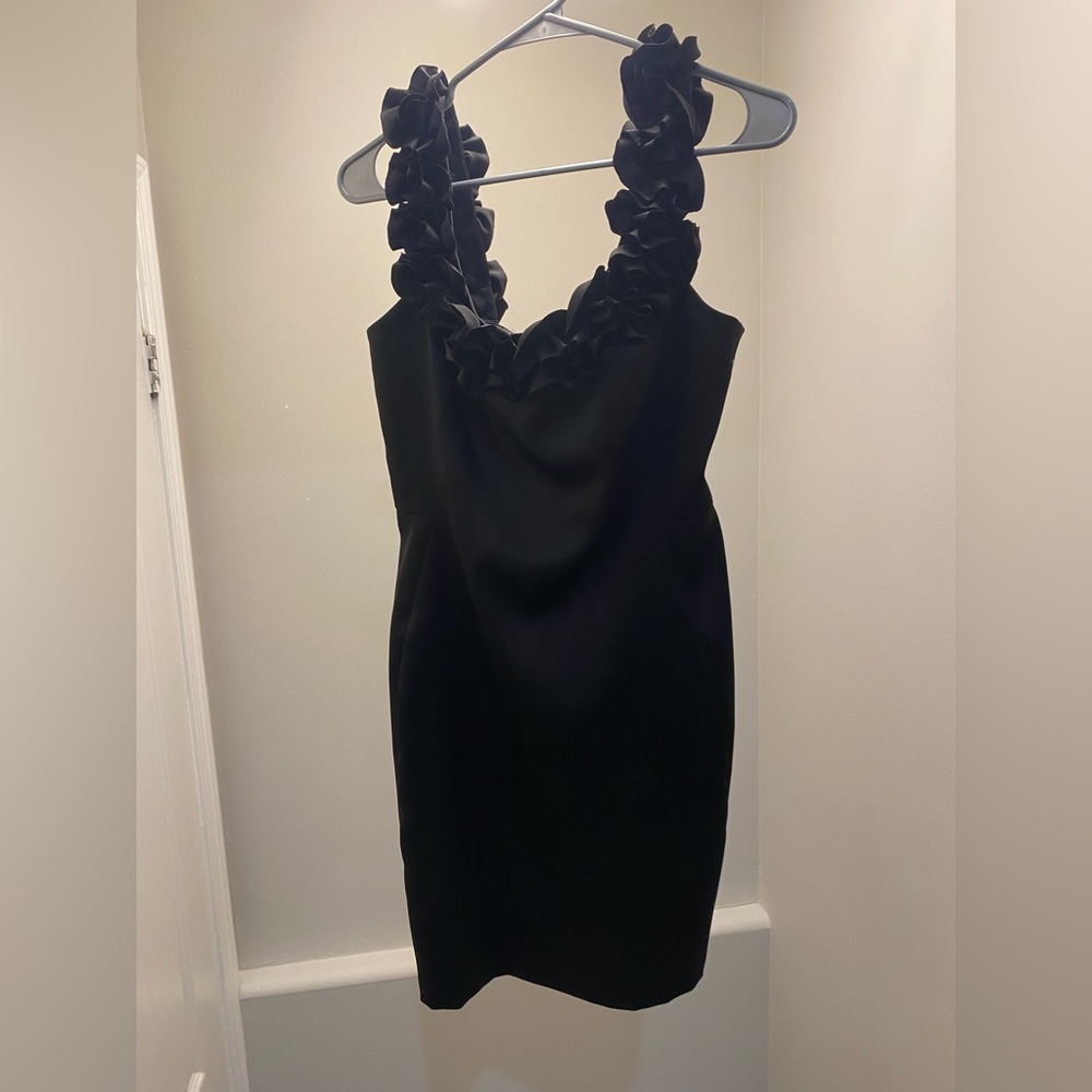Beautiful black dress size 8 new never worn